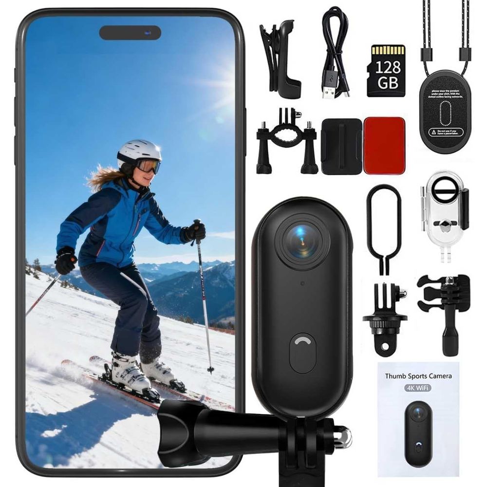 Outdoor Adventure Video - Compact Waterproof Mini Action Camera for