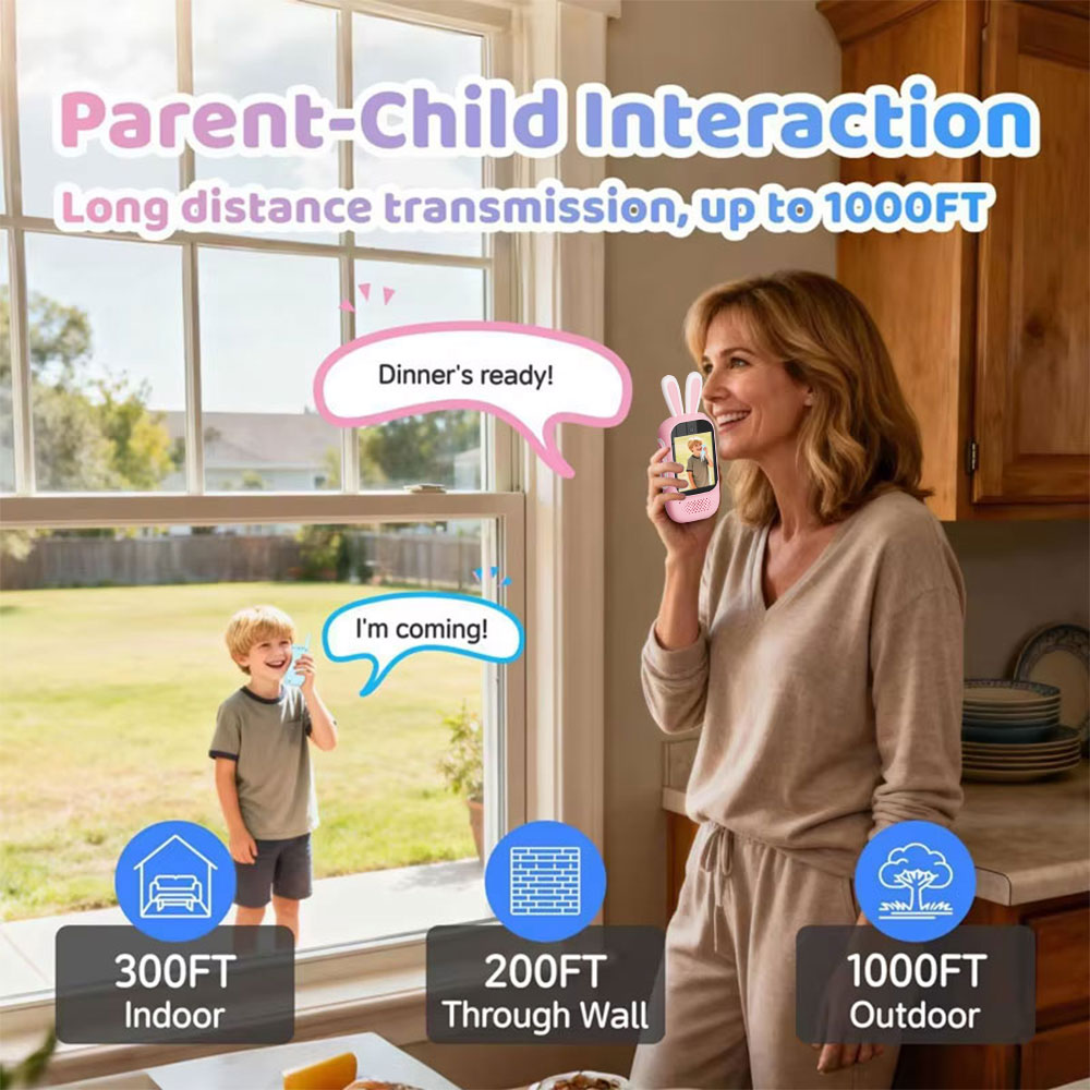 2Pcs Kids Video Walkie Talkie  - đánh giá và giá Outdoor Adventure Video