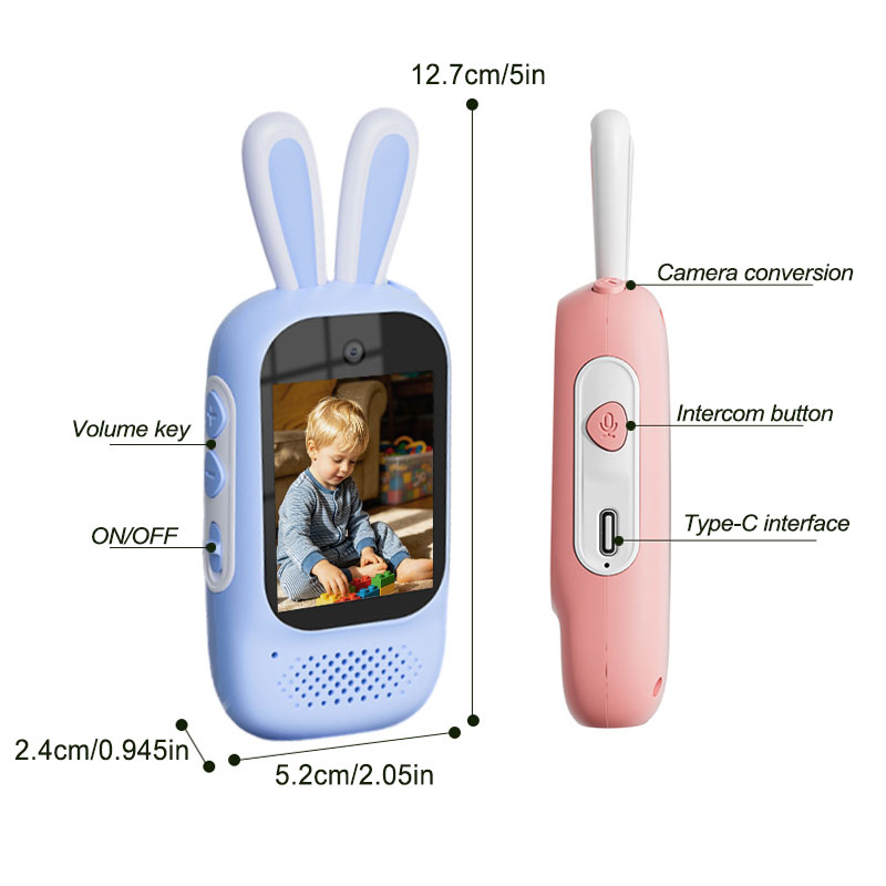 2Pcs Kids Video Walkie Talkie  - đánh giá và giá Outdoor Adventure Video