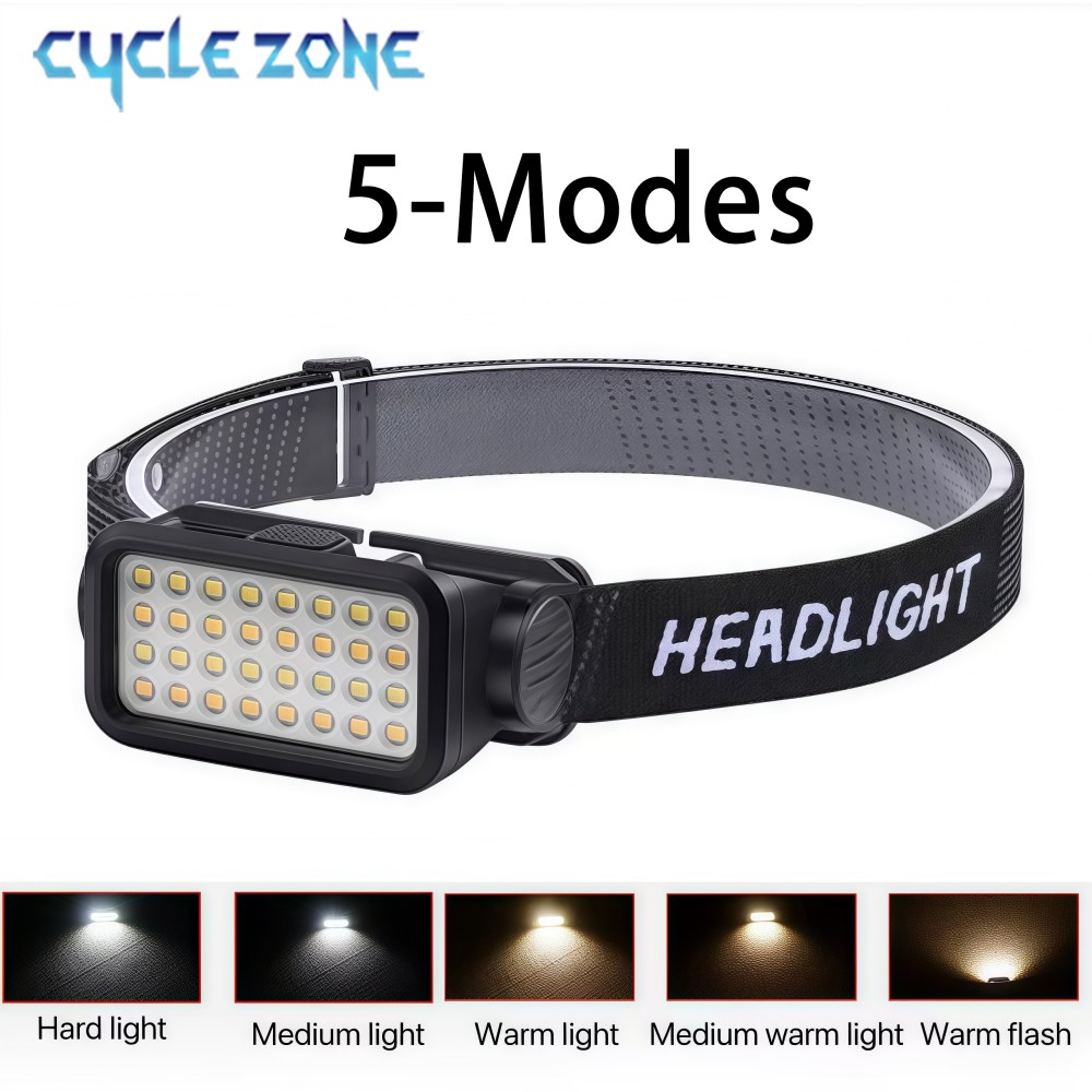 Rechargeable Headlamp with 32  - đánh giá và giá Outdoor Adventure Zone