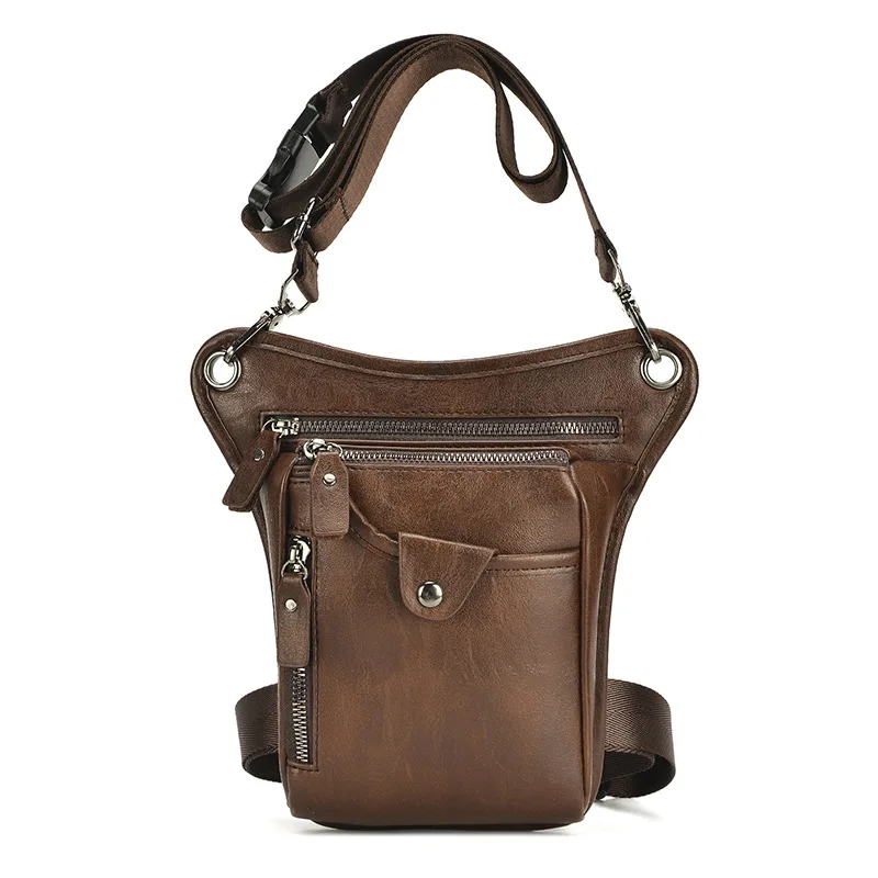 Leather Waist Pack Drop Leg Ba - đánh giá và giá Outdoor Adventure Japan