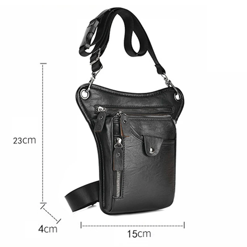 Leather Waist Pack Drop Leg Ba - đánh giá và giá Outdoor Adventure Japan