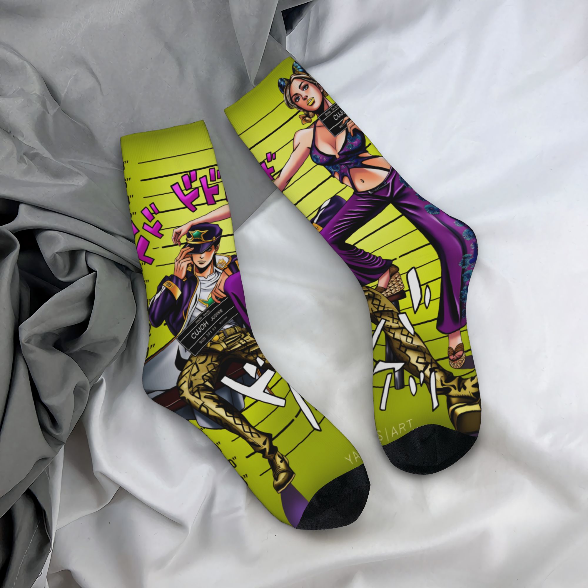 JoJos Bizarre Adventure Socks  - đánh giá và giá Outdoor Adventure Japan