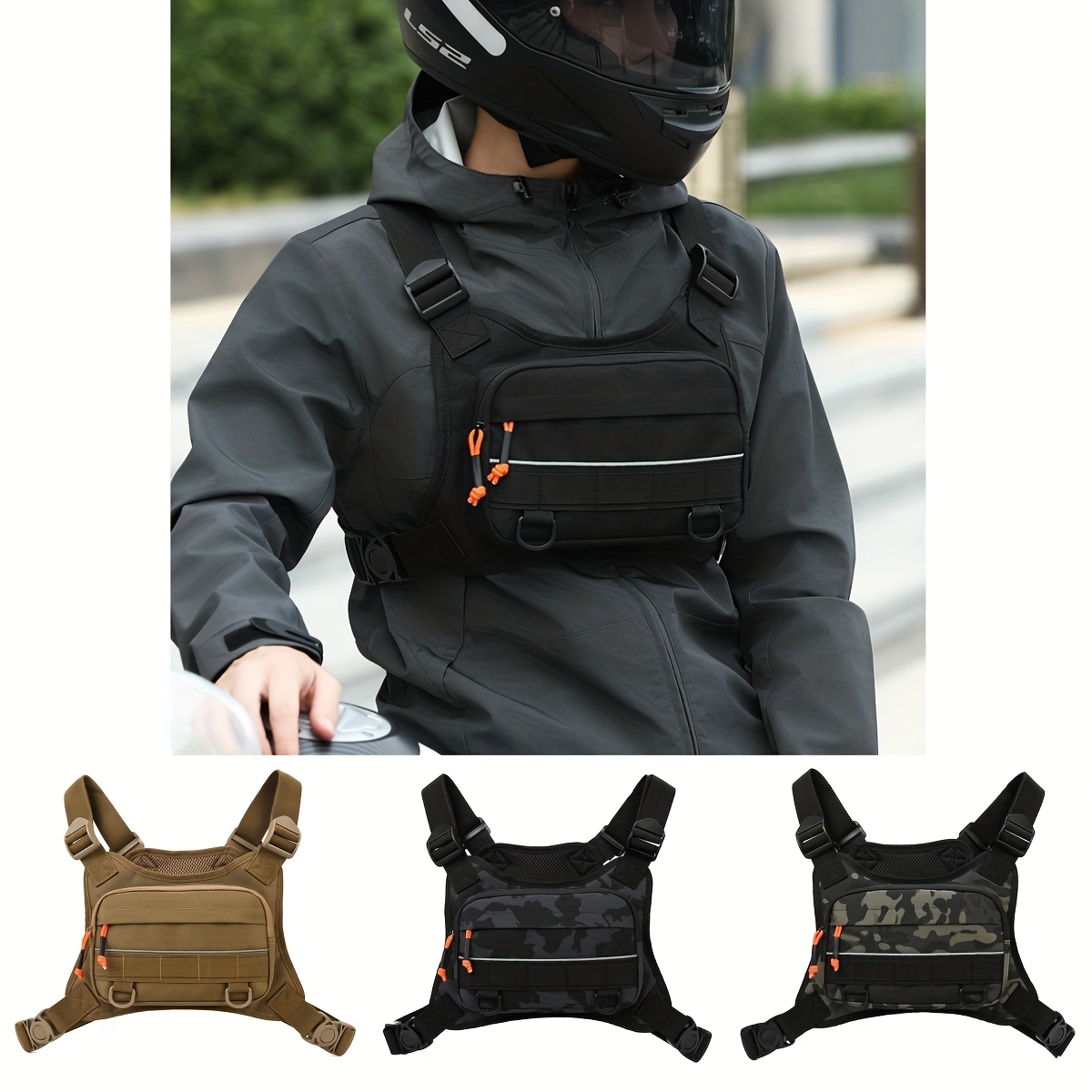 1-Piece Men's Outdoor Chest Ba - đánh giá và giá Outdoor Adventure With No Backpack