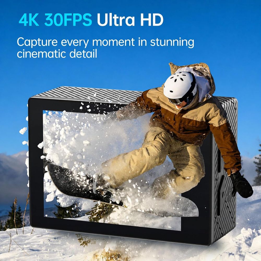4K Waterproof Action Camera 20 - đánh giá và giá Outdoor Adventure Video