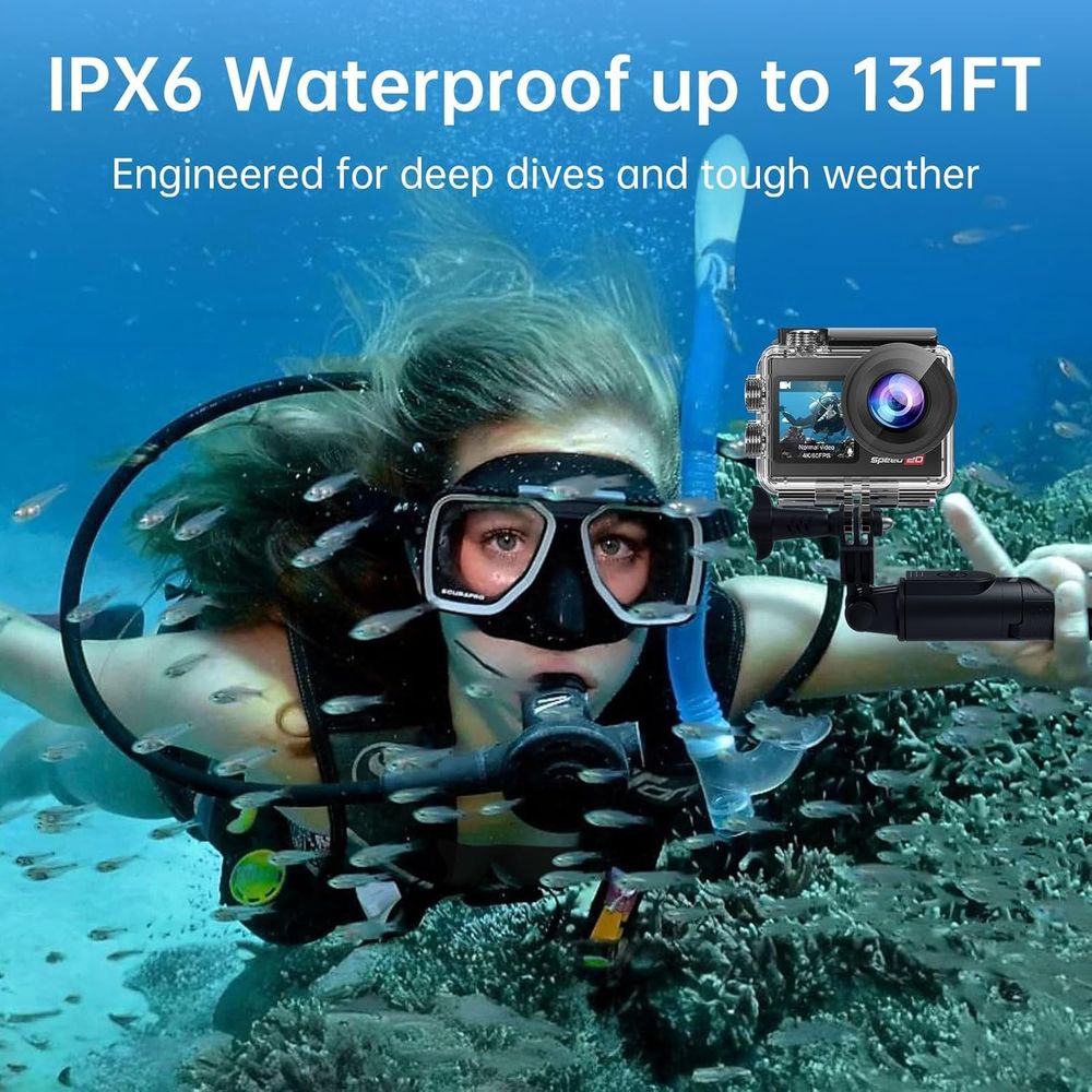 4K Waterproof Action Camera 20 - đánh giá và giá Outdoor Adventure Video
