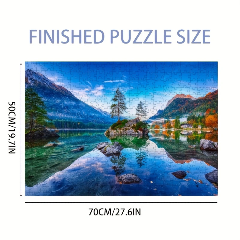 1000pcs Hintersee Lake Reflect - đánh giá và giá Outdoor Adventure Series