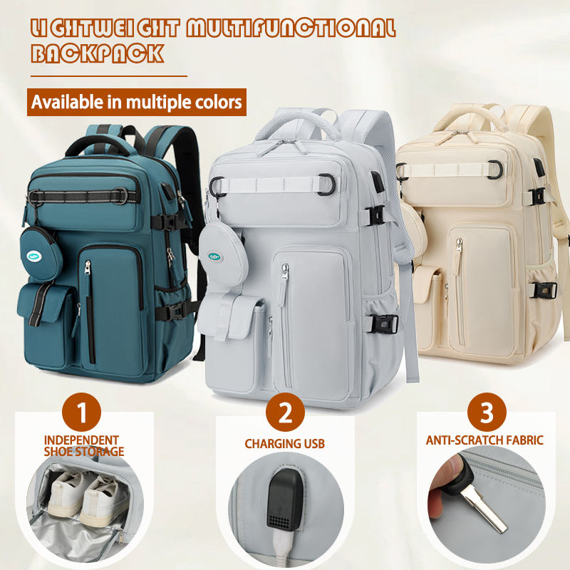 Large capacity waterproof nylo - đánh giá và giá Outdoor Adventure With No Backpack