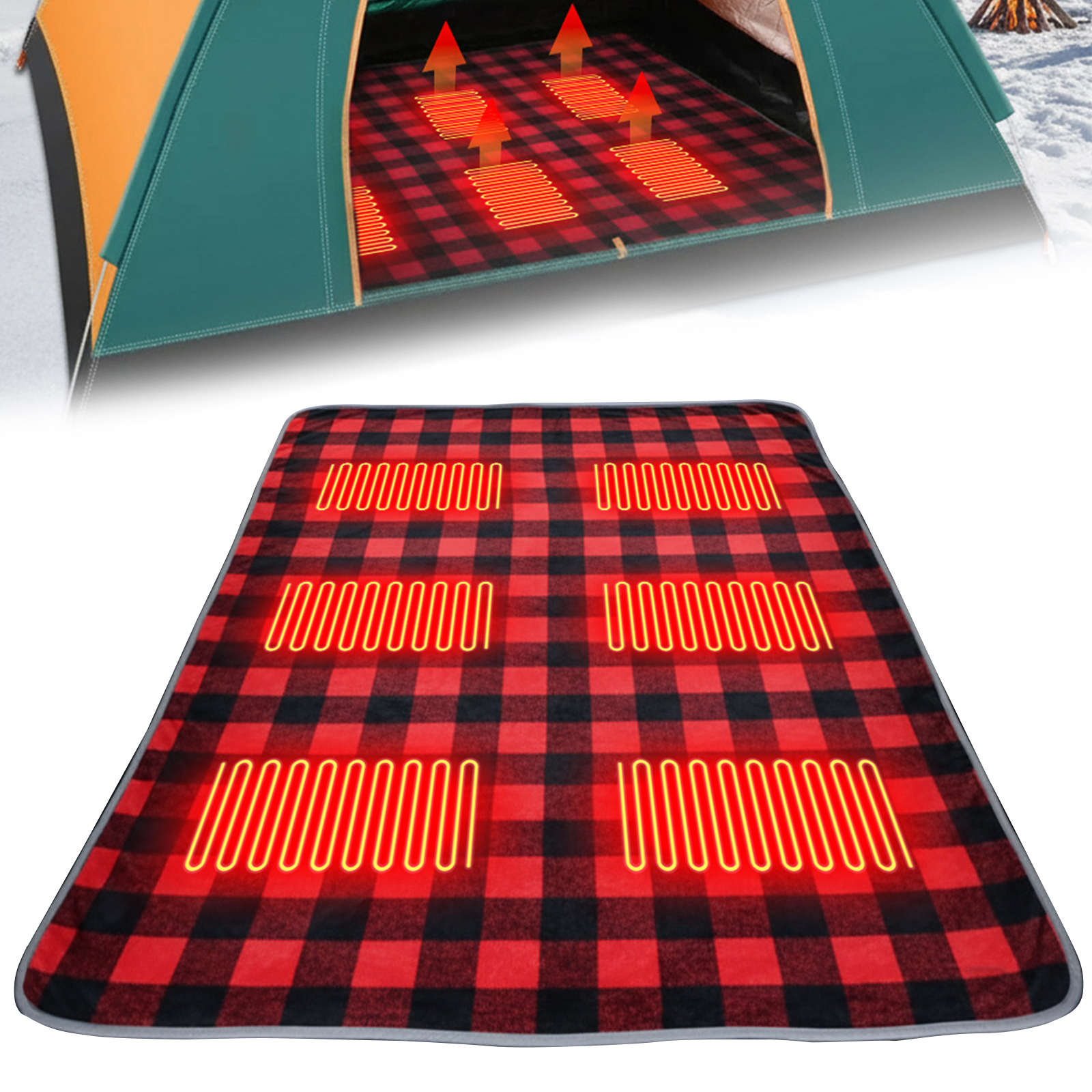 Portable USB Heated Sleeping B - đánh giá và giá Outdoor Adventure Zone