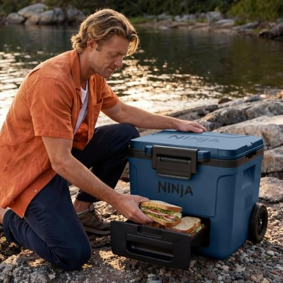 FrostVault 42qt wheeled cooler - đánh giá và giá Outdoor Adventure Zone