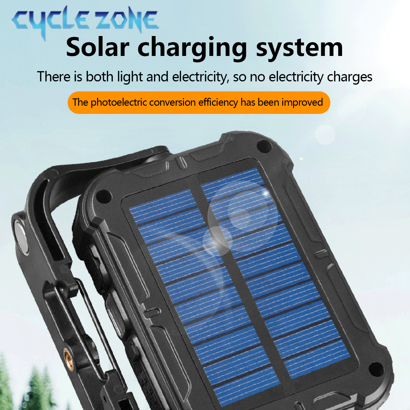 Solar Charging Work Light 360° - đánh giá và giá Outdoor Adventure Zone