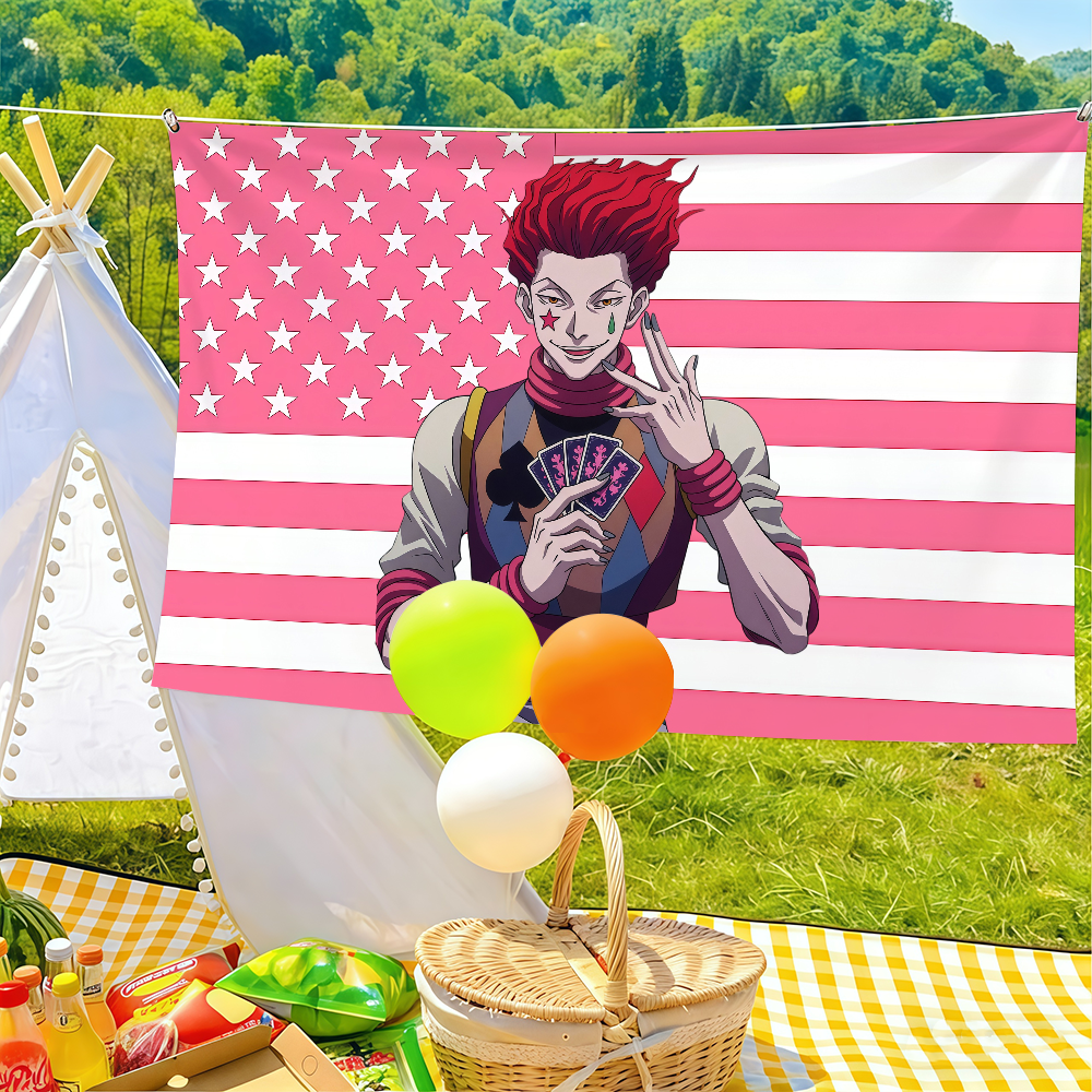 Adventure anime H-Hunter flag  - đánh giá và giá Outdoor Adventure Club