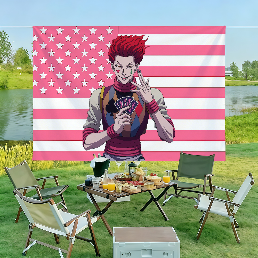 Adventure anime H-Hunter flag  - đánh giá và giá Outdoor Adventure Club