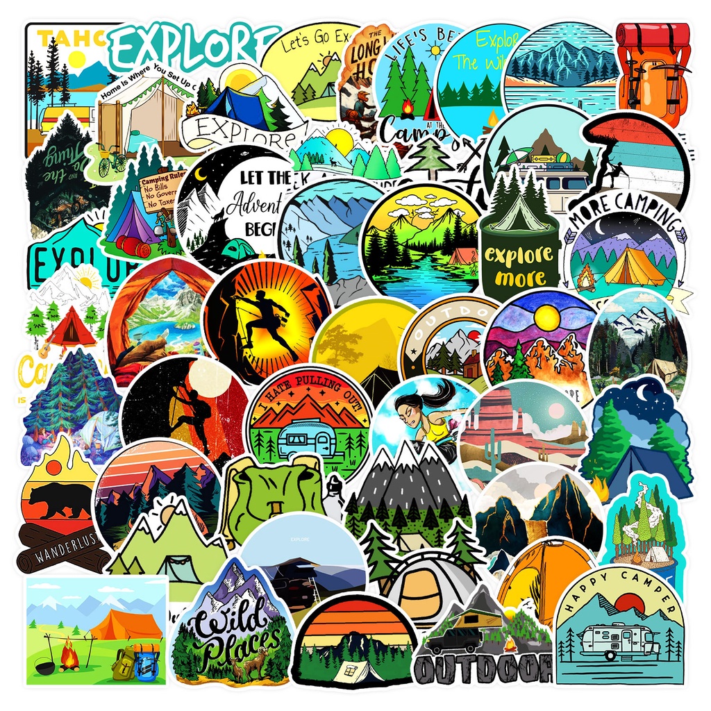 50PCS Outdoor Adventure Campin - đánh giá và giá Outdoor Adventure Store