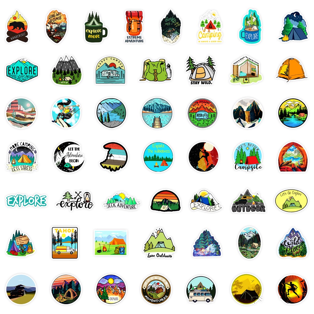 50PCS Outdoor Adventure Campin - đánh giá và giá Outdoor Adventure Store