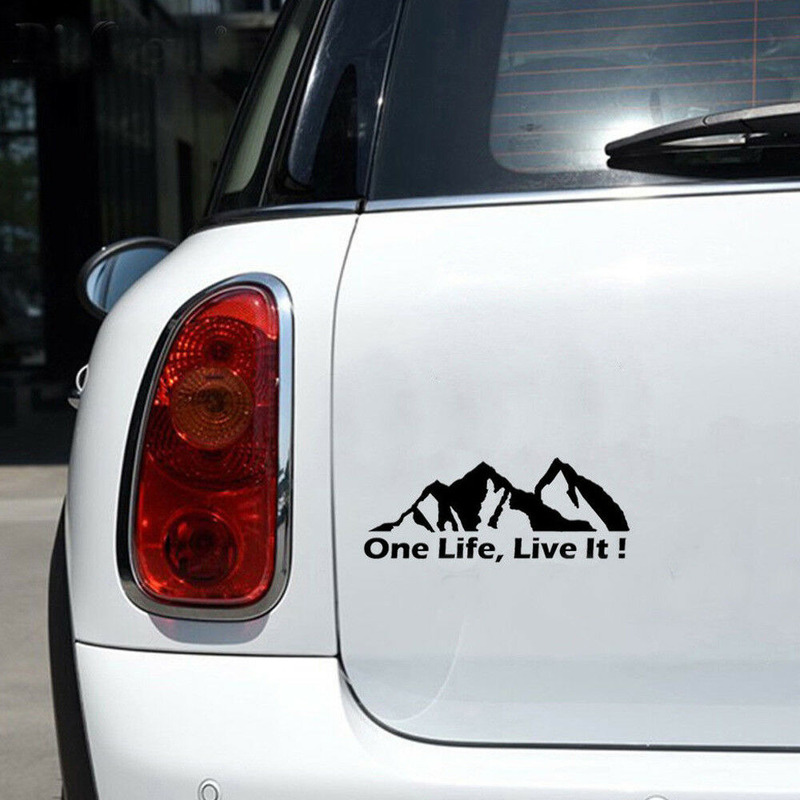 One Life Live It Vinyl Car Sti - đánh giá và giá Outdoor Adventure Vehicles