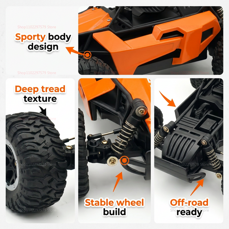 RC Monster Truck 1:16 Scale Re - đánh giá và giá Outdoor Adventure Vehicles