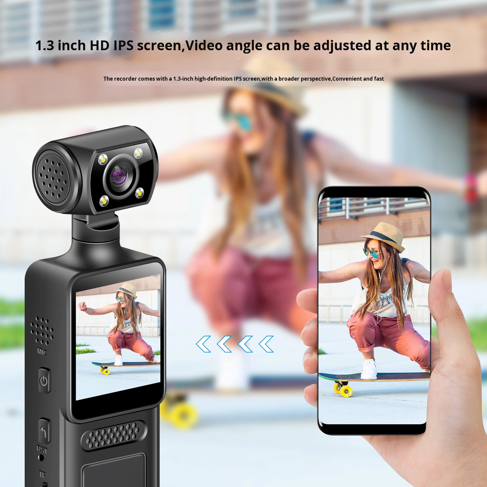 Portable HD WiFi Body-Worn Cam - đánh giá và giá Outdoor Adventure Video