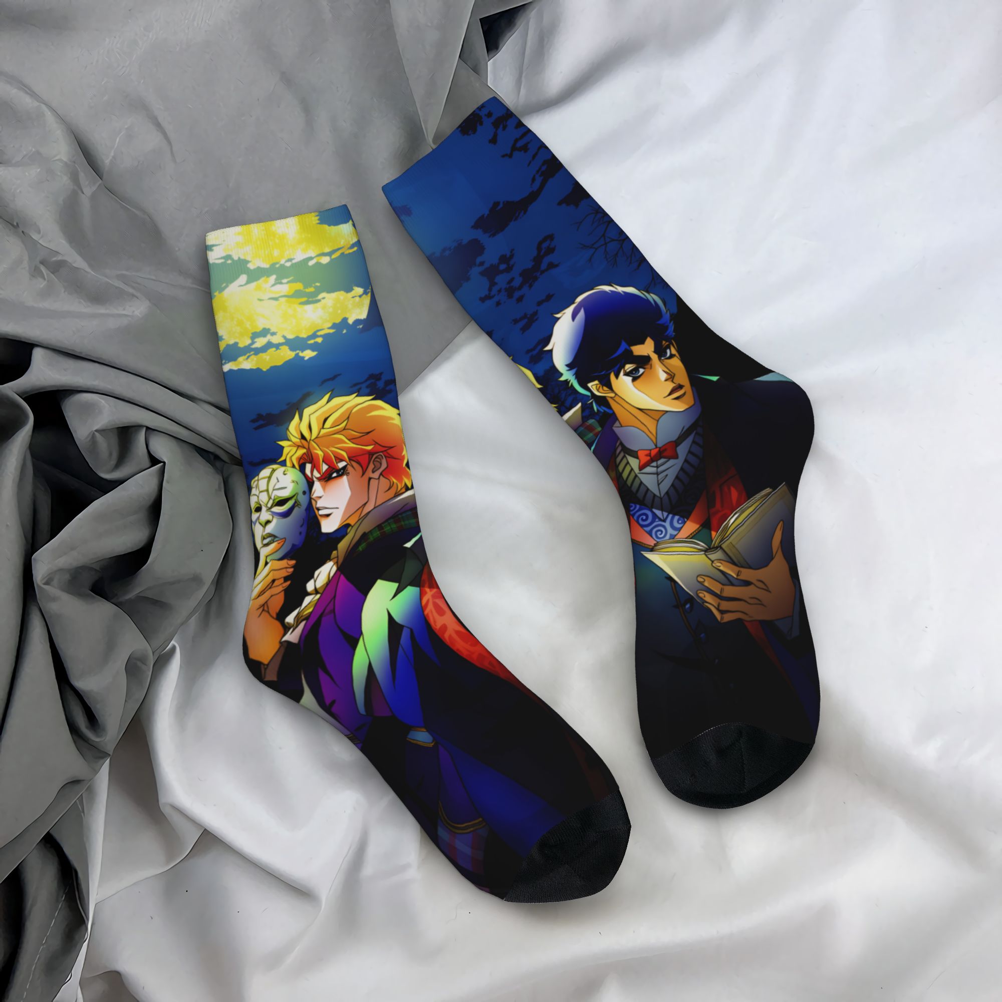JoJos Bizarre Adventure Socks  - đánh giá và giá Outdoor Adventure Japan
