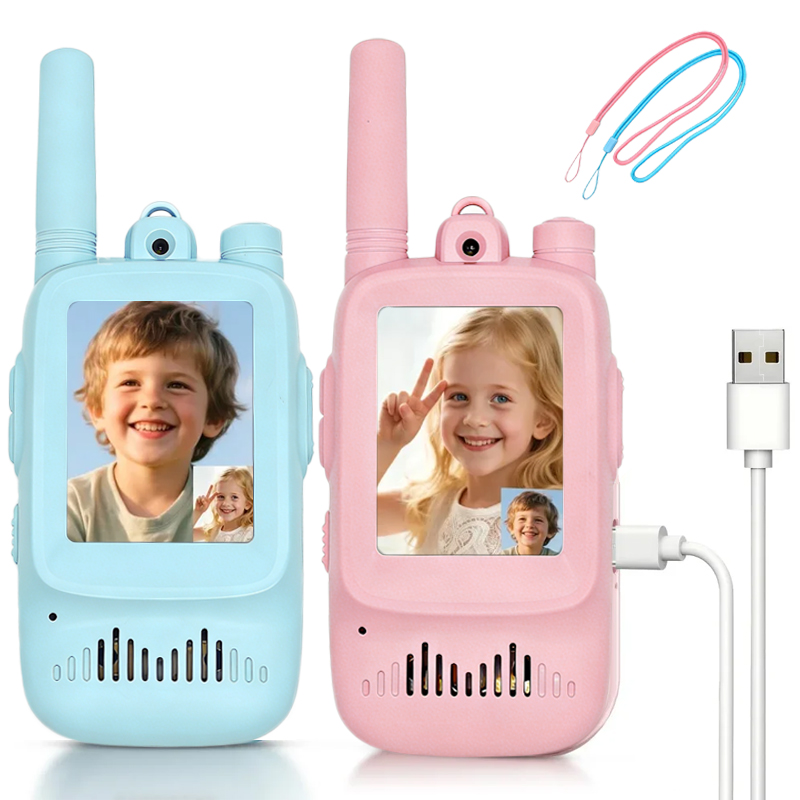 2pcs kids Video Walkie Talkie  - đánh giá và giá Outdoor Adventure Video