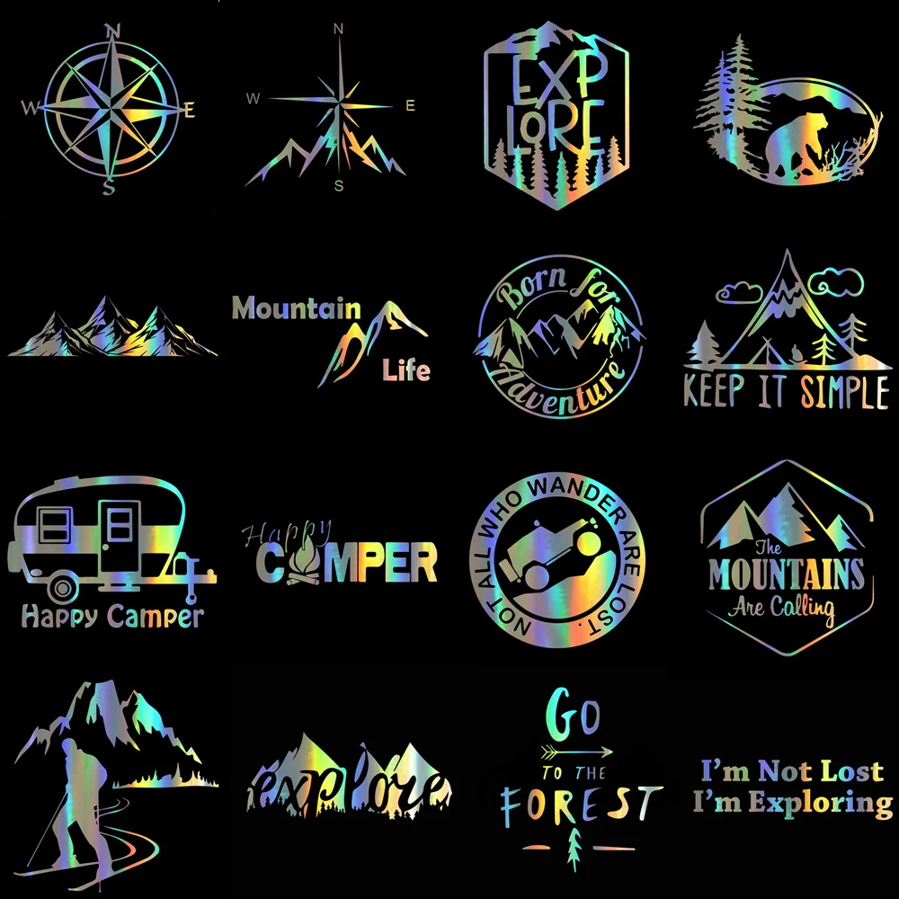 Car Stickers Adventure Outdoor - đánh giá và giá Outdoor Adventure Series