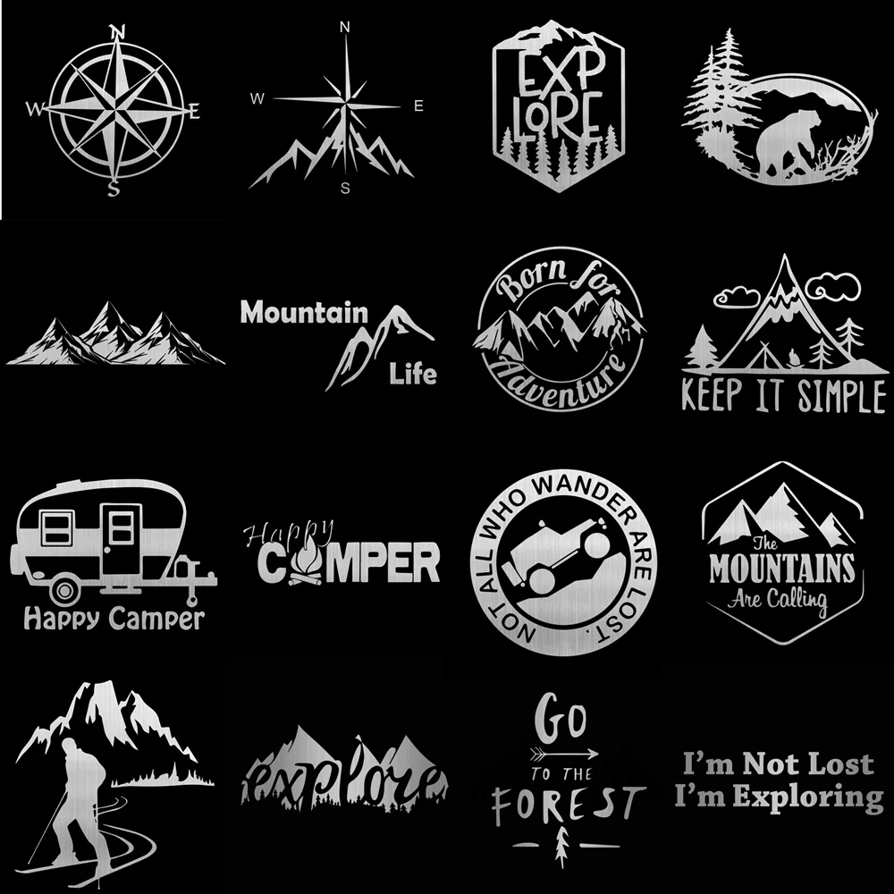 Car Stickers Adventure Outdoor - đánh giá và giá Outdoor Adventure Series